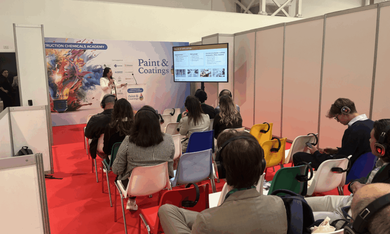 paint and coatings fair conference room