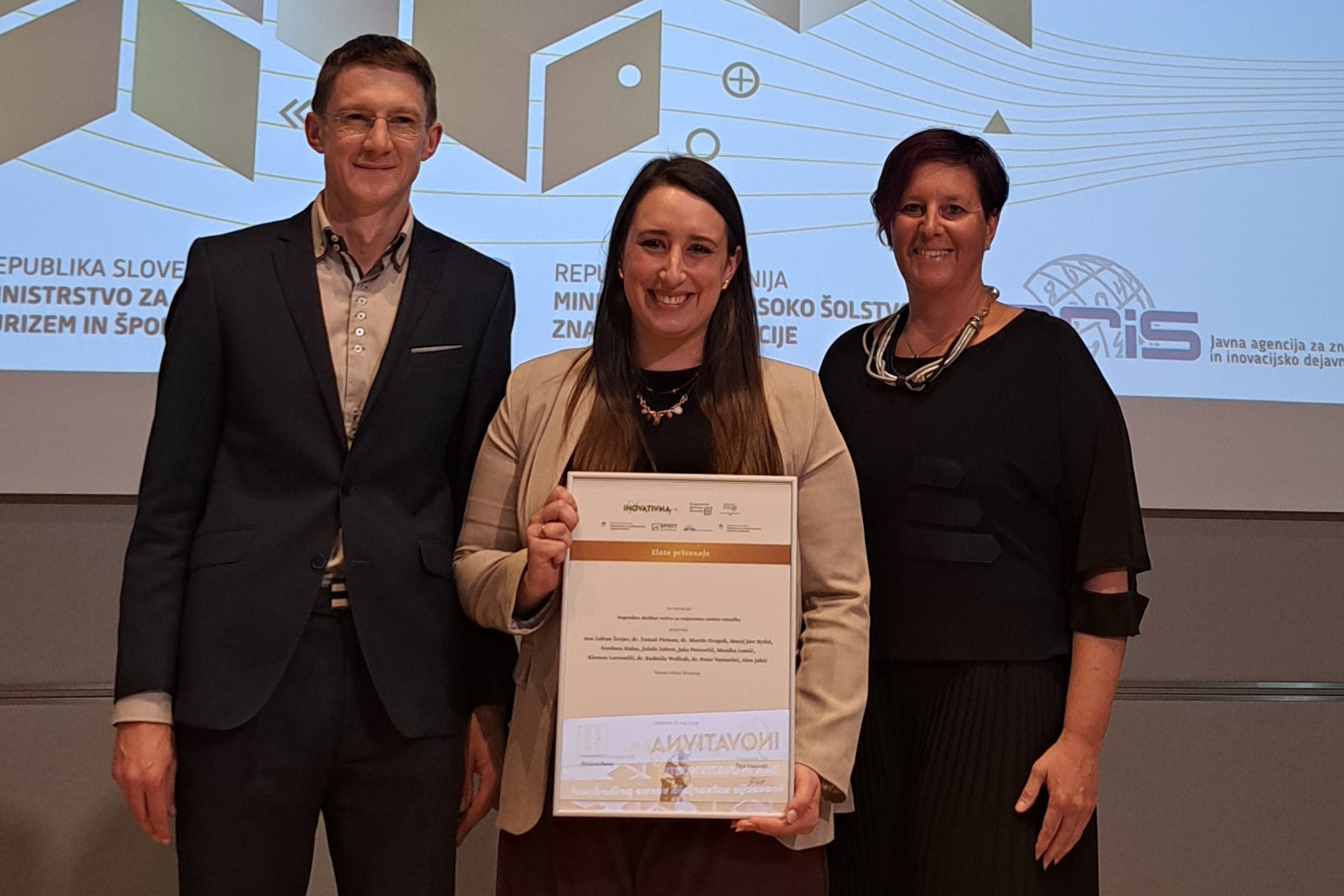 Innovation award ceremony